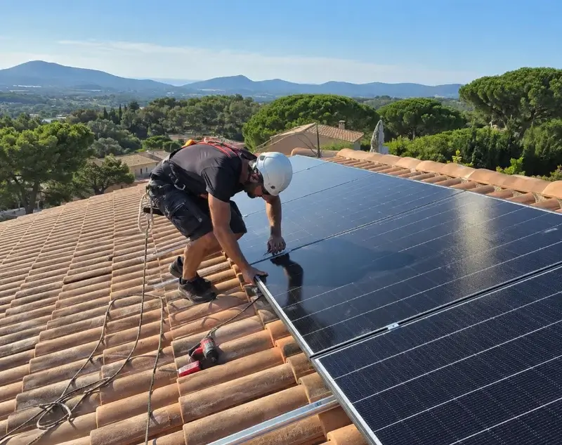 Installateur panneaux solaires Saint-M'Hervé — pose photovoltaïque sur toiture
