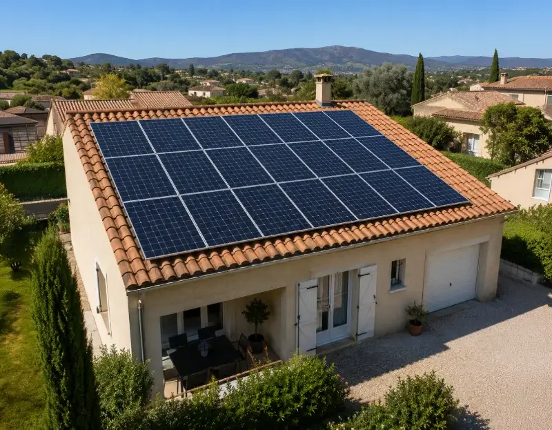 Prime à l'autoconsommation panneaux solaires Saint-M'Hervé — aide financière de l'État